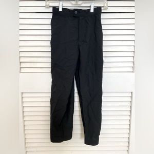 Custom tailored girls black slacks in size small